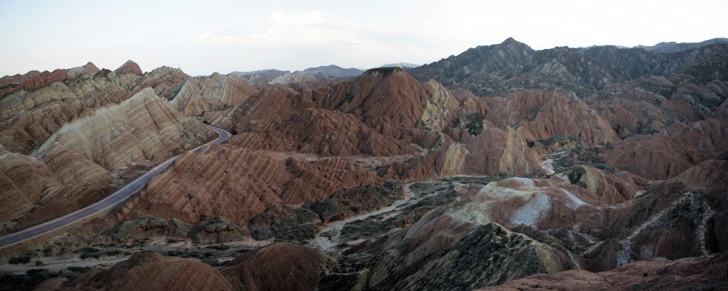 Rainbow Mountains, Gansu Province, China