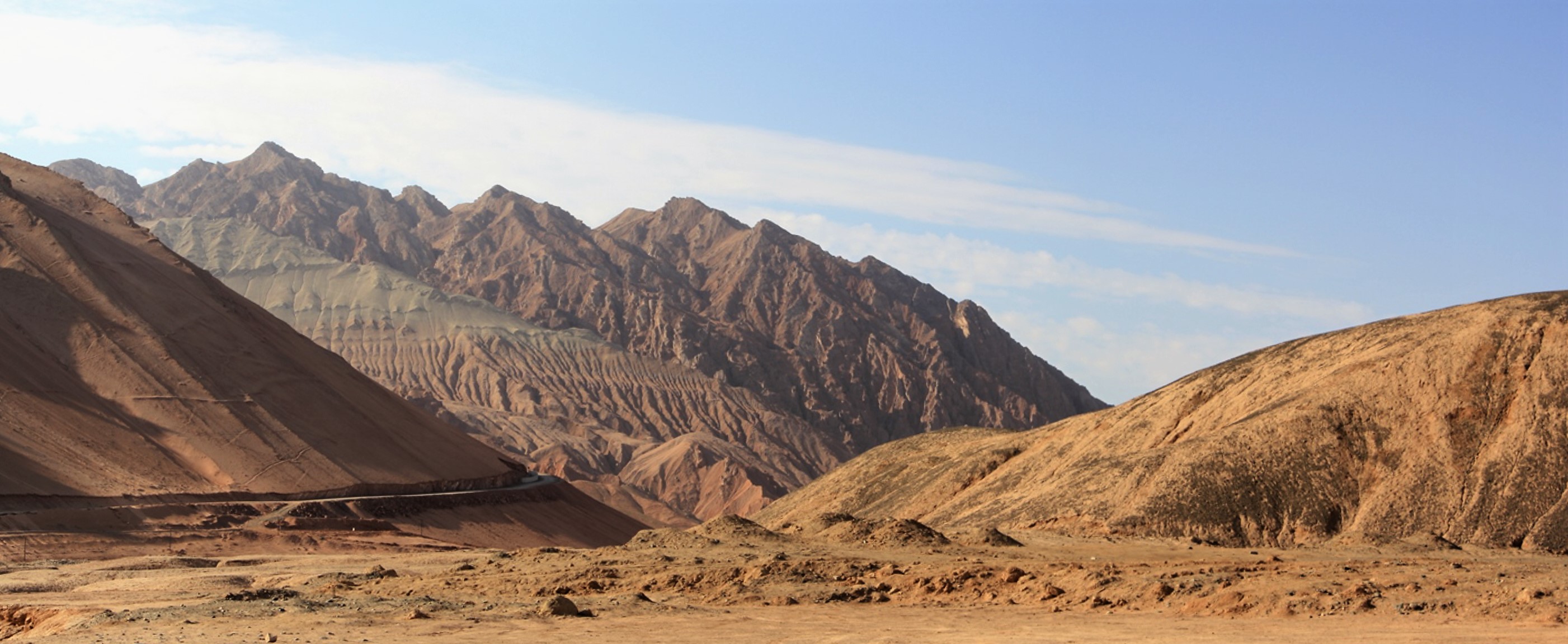 Flaming Mountains, Turpan, Xinjiang, China