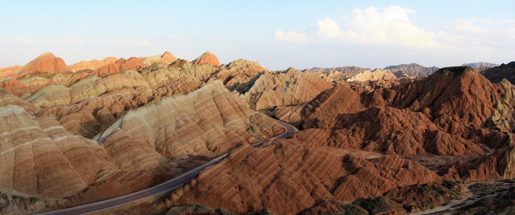 Rainbow Mountains, Gansu Province, China