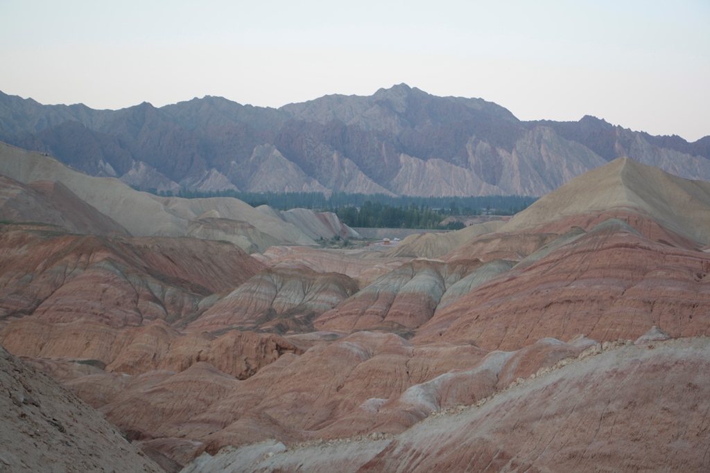 Painted Mountains, Gansu Province, China