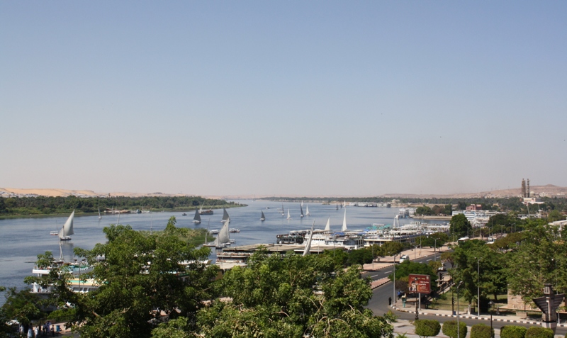 The Nile, Aswan, Egypt