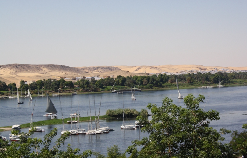 The Nile, Aswan, Egypt