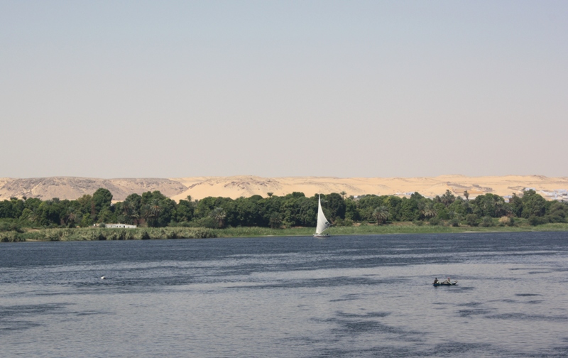The Nile, Aswan, Egypt
