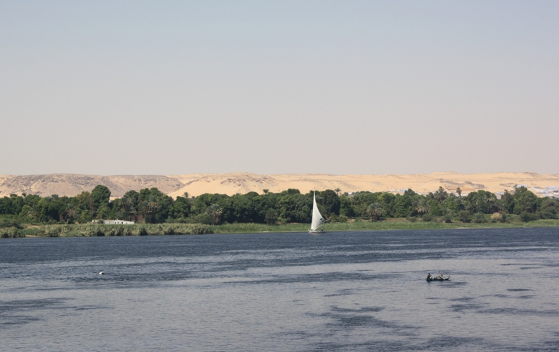 The Nile, Aswan, Egypt