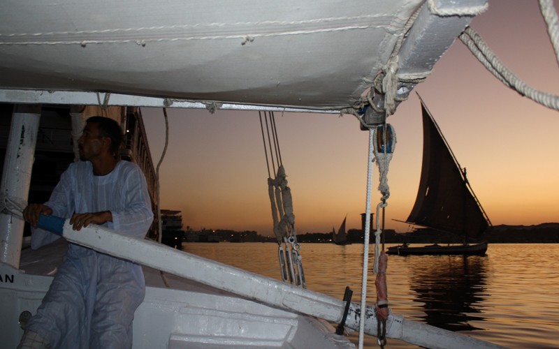 The Nile, Aswan, Egypt