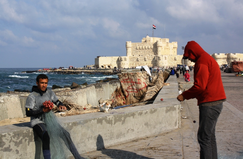 The Citadel of Qaitbey, Alexandria, Egypt