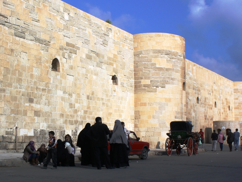 The Citadel of Qaitbey, Alexandria, Egypt