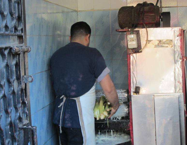 Sugar Cane Juice, Cairo