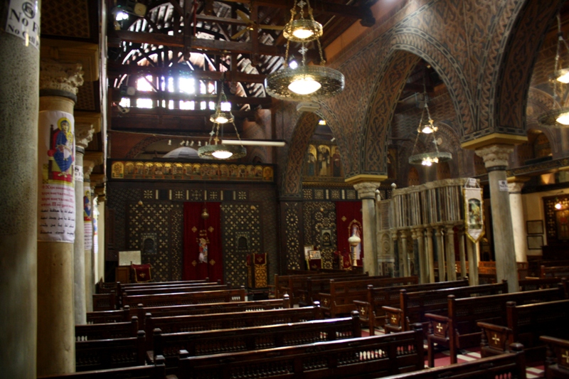 Saint Virgin Mary"s Coptic Orthodox Church, Suspended Church, Cairo