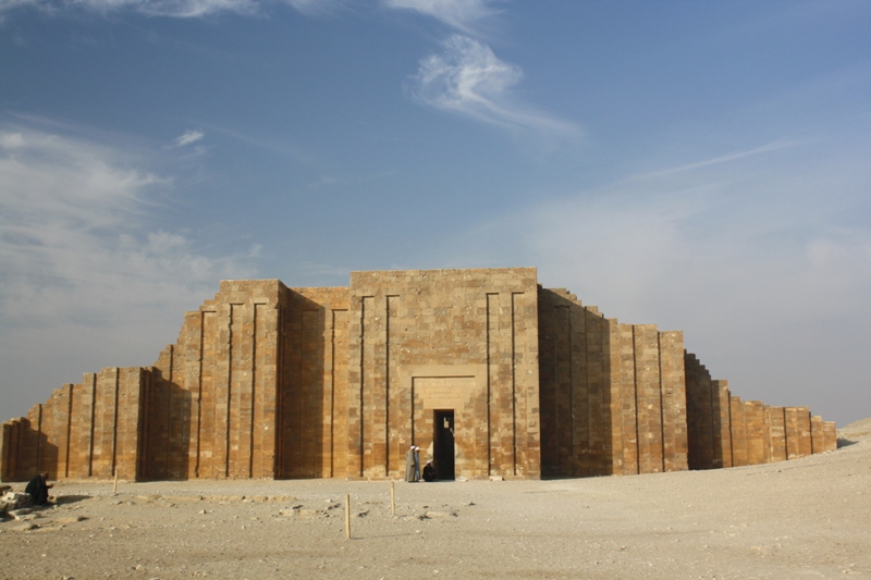 Entrance, Djoser Complex, Saqqara, Egypt