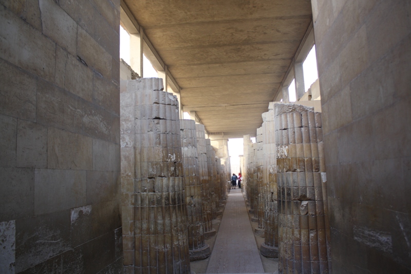 Hall Colonnade, Djoser Complex, Saqqara, Egypt