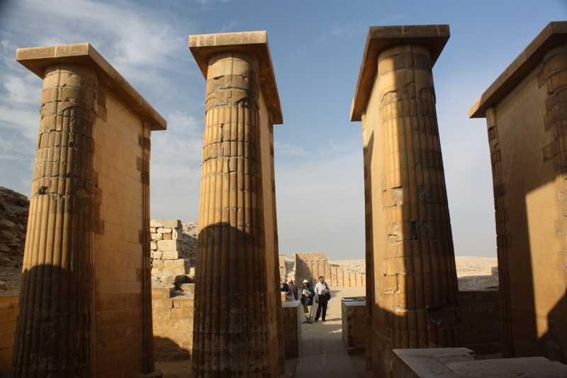 Hall Colonnade, Djoser Complex, Saqqara, Egypt