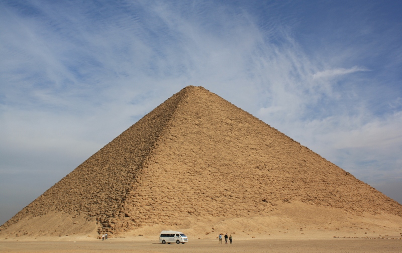 Snefru"s Red Pyramid, Saqqara, Egypt