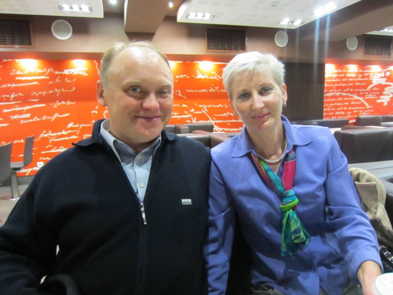 Oleg and Galina, Moscow
