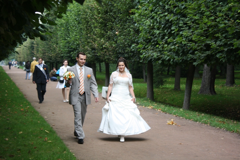 Petrodvorets, Russian Wedding