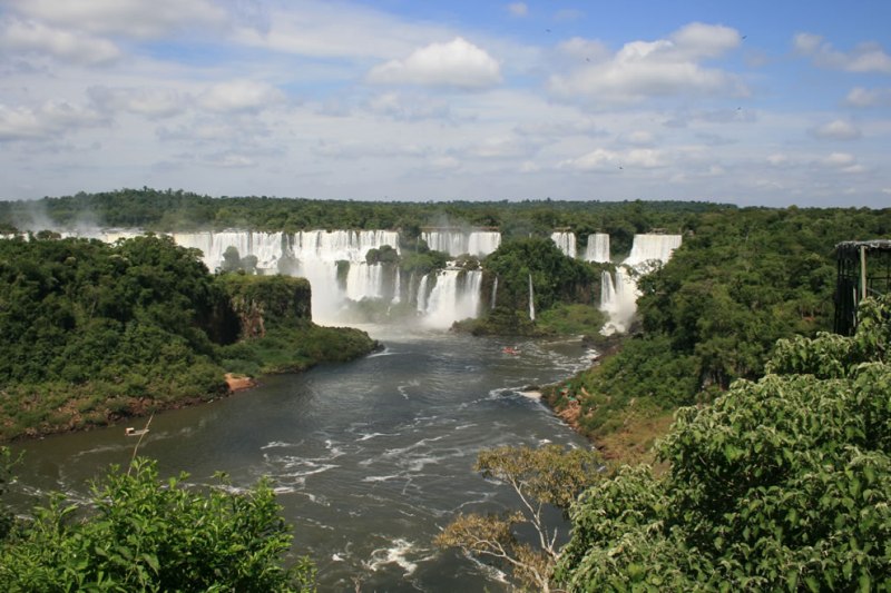 Iguaçu Falls (Devil’s Throat) from the Brazilian side by whatsinaname
