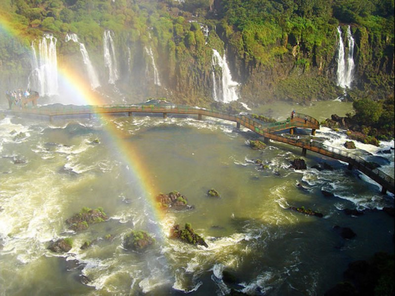 Iguazu Falls by Miriam C de Souza