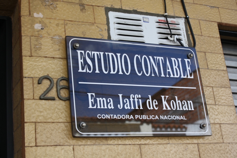 Office of Ema Jaffi de Kohan, Salta, Argentina