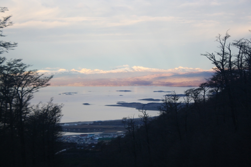 Beagle Channel from Glaciar Martial, Ushuaia