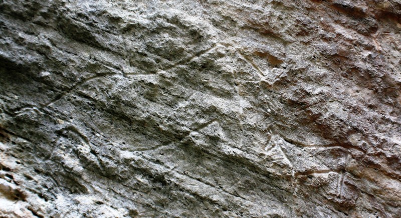 Petroglyphs, Qobustan, Azerbaijan