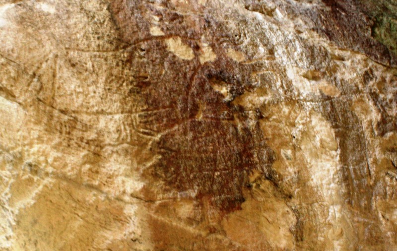 Petroglyphs, Qobustan, Azerbaijan