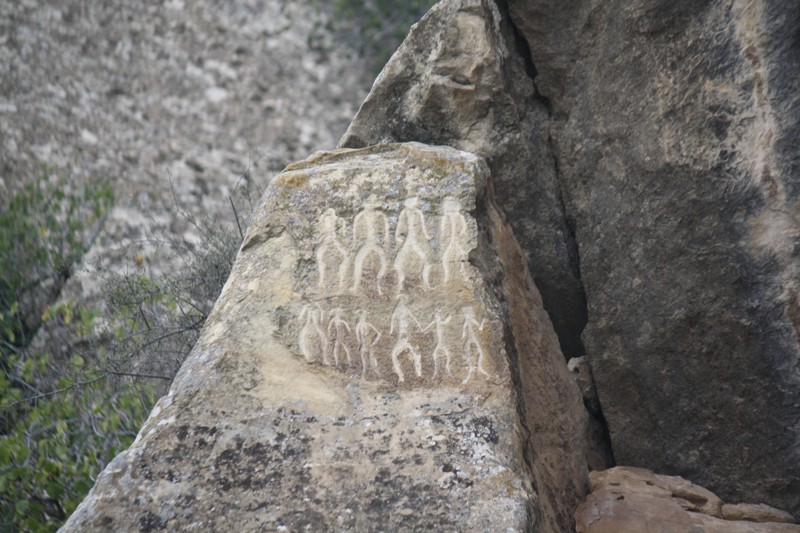 Petroglyphs, Qobustan, Azerbaijan