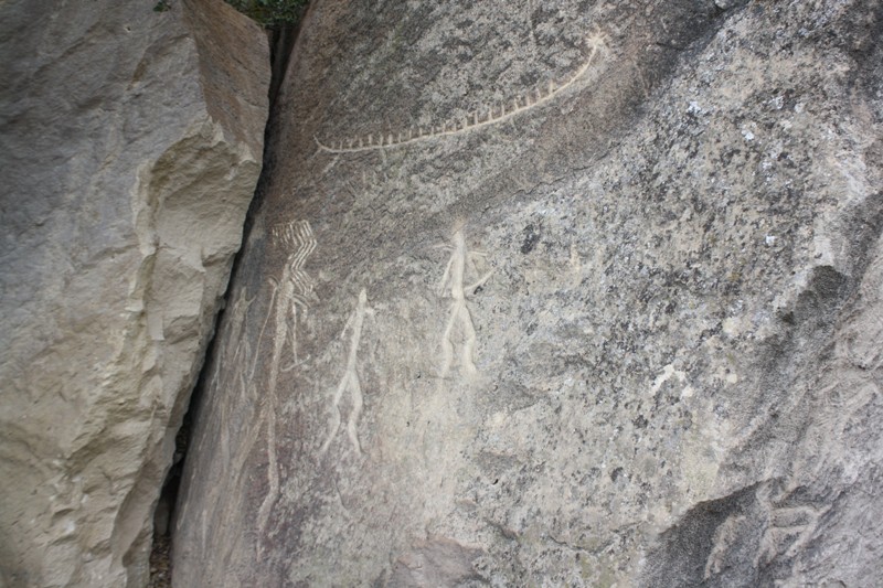 Petroglyphs, Qobustan, Azerbaijan