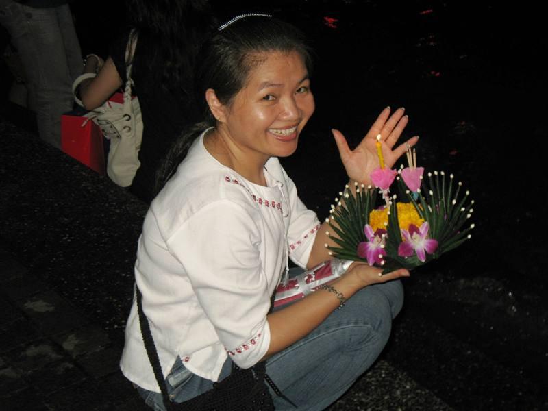 Noy, Loi Kratong, Bangkok