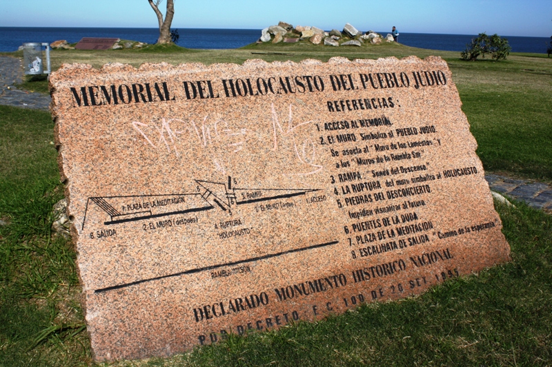  Holocaust Memorial, Montevideo, Uruguay