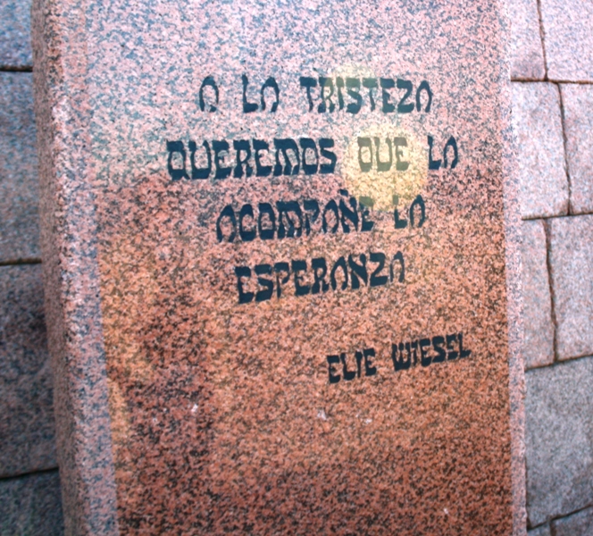  Holocaust Memorial, Montevideo, Uruguay