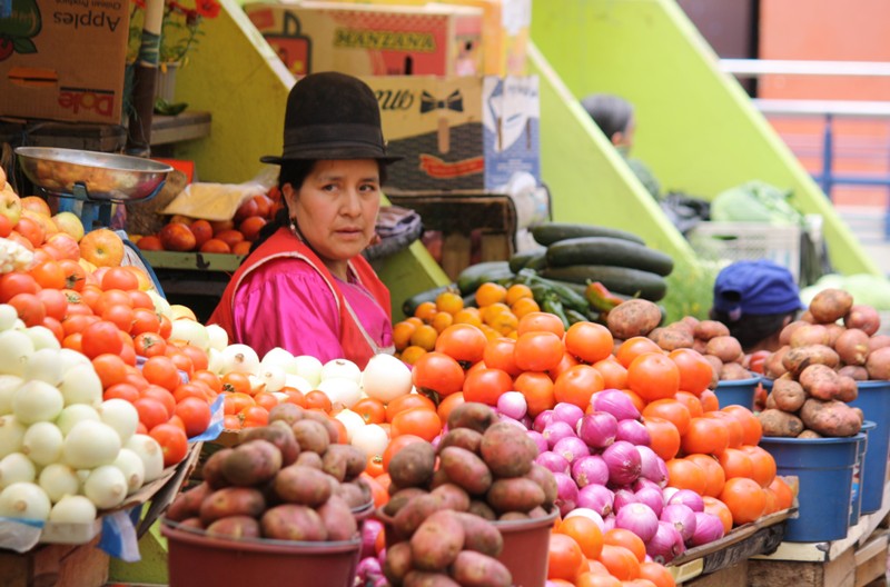 Food Market, Cuenca, Ecuador