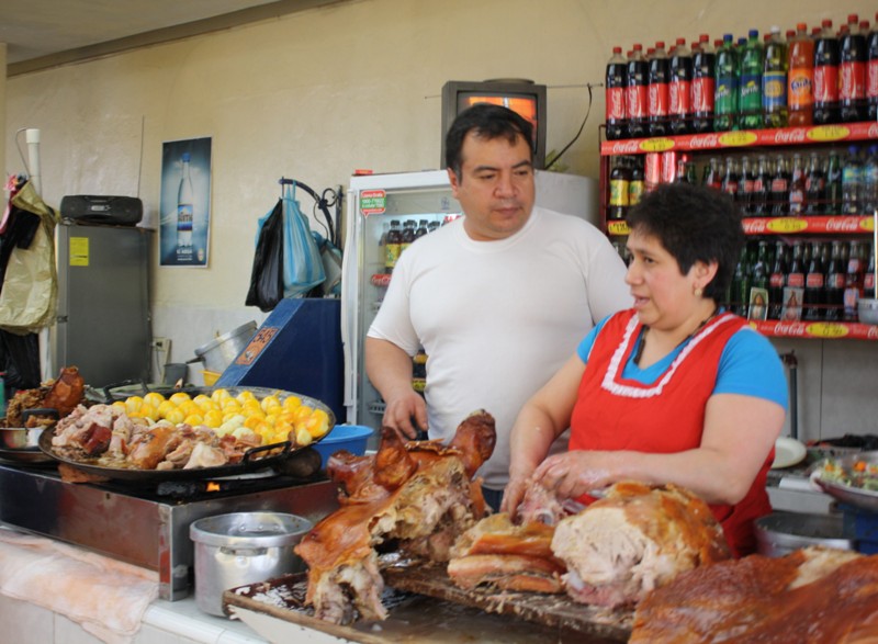 Food Market, Cuenca, Ecuador