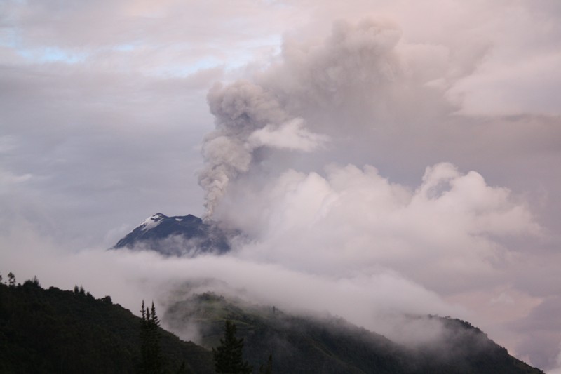  Volcán Tungurahua,  Cordillera Oriental, Ecuador