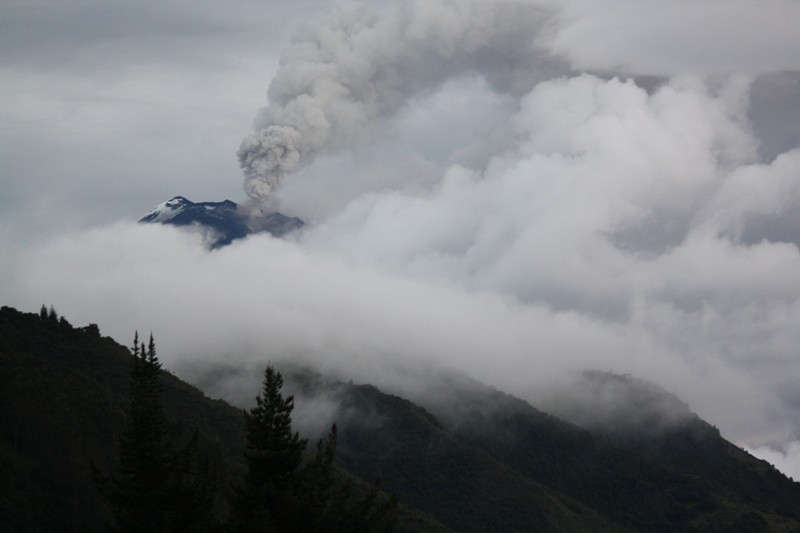  Volcán Tungurahua,  Cordillera Oriental, Ecuador