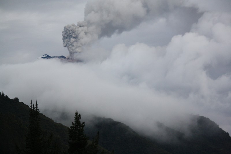  Volcán Tungurahua,  Cordillera Oriental, Ecuador