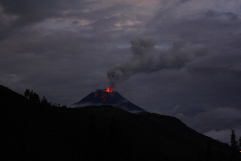  Volcán Tungurahua,  Cordillera Oriental, Ecuador