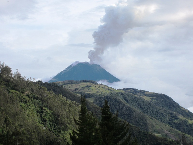  Volcán Tungurahua,  Cordillera Oriental, Ecuador