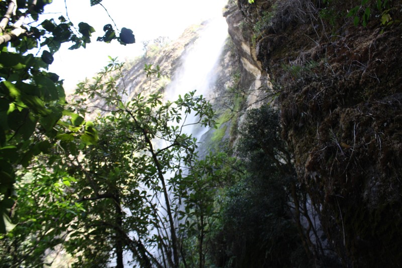 El Chorro Waterfall, Girón, Ecuador