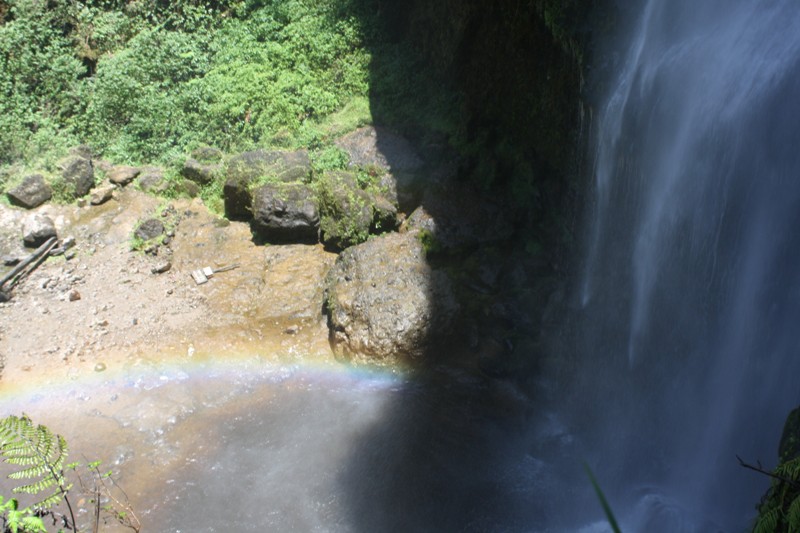 El Chorro Waterfall, Girón, Ecuador