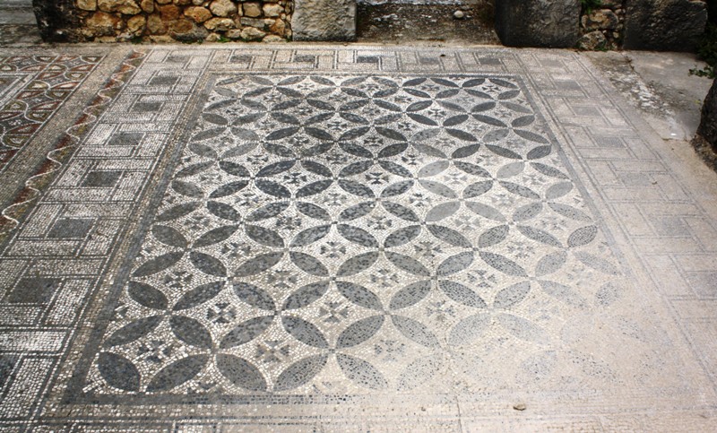 Mosaic, Volubilis, Morocco