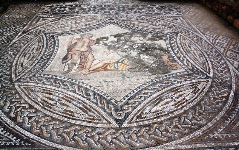 Mosaic, Volubilis, Morocco