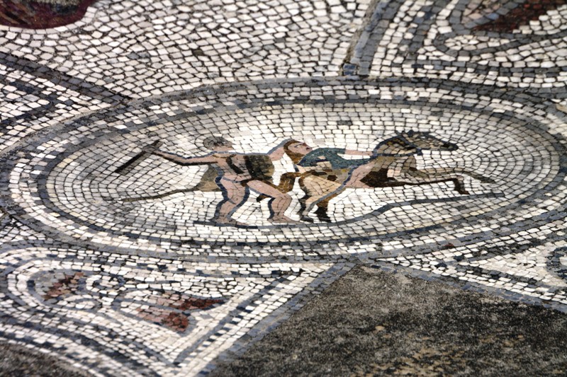 Mosaic, Volubilis, Morocco