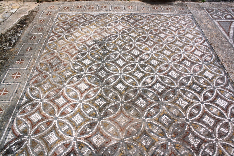 Mosaic, Volubilis, Morocco