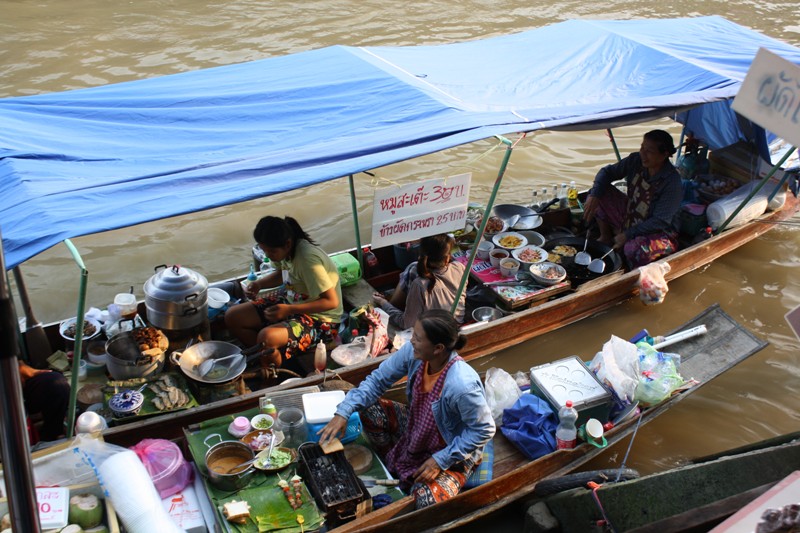 Amphawa Floating Market, Bangkok, Thailand