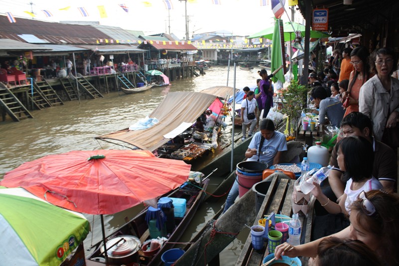 Amphawa Floating Market, Bangkok, Thailand