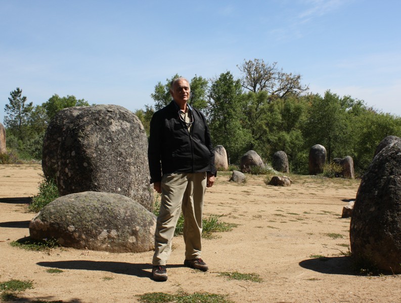 Almendres Cromlech, Évora Municipality, Portugal 