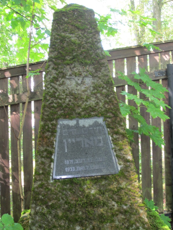 Jewish Cemetery, Roosi Street, Tartu, Estonia