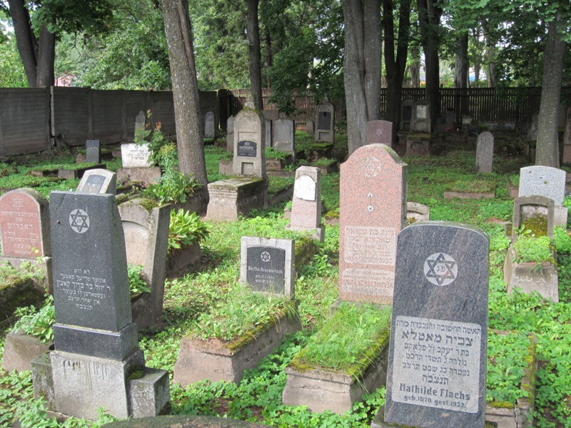 Jewish Cemetery, Roosi Street, Tartu, Estonia