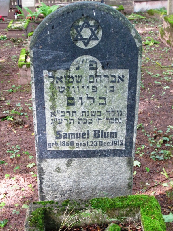 Jewish Cemetery, Roosi Street, Tartu, Estonia