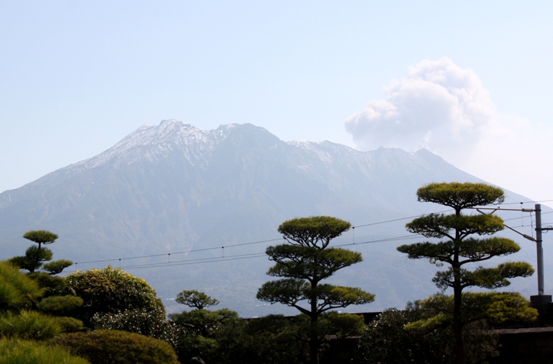 Sengan-en, villa, 仙巌園,  Iso-teien, 磯庭園, Kagoshima, Japan